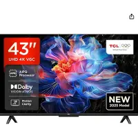 TCL 43" Fladskærms TV LED 4K 43V6C V6C Series - 4K