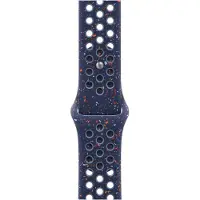 Apple Nike - Rem for smart watch - 40mm - M/L størrelse - blå bånd - for Watch Hermès Series 7, Hermès Series 9, SE 3, Series 10, Series 11, Series 8, Series 9
