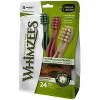 Whimzees Tandbørster - S - 24 stk.