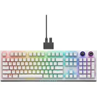 Alienware Tri-Mode AW920K - Tastatur - AlienFX per-nøgle RGB/16,8 millioner farver - trådløs - 2.4 GHz, Bluetooth 5.1, USB - QWERTY - Amk. engelsk - tastkontakt: CHERRY MX Red - månelys