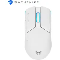 Machenike M7 Pro trådløs gamingmus - hvid