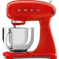 Smeg 50's style køkkenmaskine Rød, 1000 W, 4,8 l