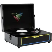 Victrola Journey Glow Illuminated Suitcase Turtable with Bluetooth