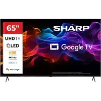 Sharp 65HP5265E - 65 Diagonal klasse LED-bagbelyst LCD TV - QLED - Smart TV - Google TV - 4K UHD (2160p) 3840 x 2160 - HDR - Quantum Dot