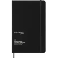 Moleskine Smart Notebook Stort almindeligt sort h?rdt omslag (5 x 8,25)