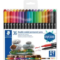 Staedtler Duo Perm. 36 stk. ass