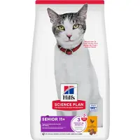 Hill's Pet Nutrition Økonomipakke: tørfoder til katte - Senior 11+ Kylling (2 x 7 kg)