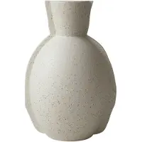 DBKD Edge vase H30 cm Creme dot