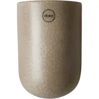 DBKD Cut væghængt krukke beige Medium 15 cm