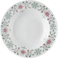 Rörstrand Swedish Grace Winter dyb tallerken Ø25 cm Hvid