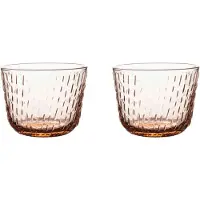 Marimekko Syksy drikkeglas 2 dl 2-pak Copper