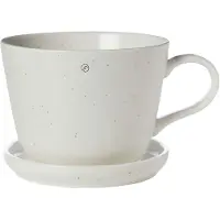 ERNST kaffekop med underkop 20 cl Vanilje