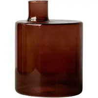 DBKD Pipe vase 14 cm Dark red