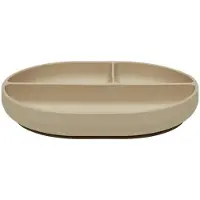 OYOY Enkei suction børnetallerken Beige