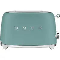 Smeg 50's Style brødrister 2 skiver Emerald green