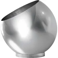 AYTM Globe urtepotte Ø43 cm Silver