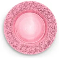Mateus Lace tallerken – 32 cm Lyserød