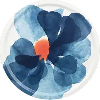 Marimekko Valssi bakke Ø46 cm White-blue-orange