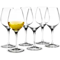 Holmegaard Cabernet dessertvinglas 28 cl Klar, 6-pak