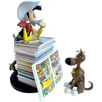 Plastoy Lucky Luke Og Rantanplan Figur