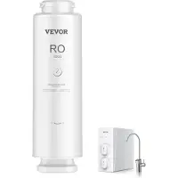 Vevor omvendt osmose-system, 800 GPD 11-trins omvendt osmose-vandfilterudskiftning, RO-filterpatron i 24 måneder, reducerer bly og klor, kompatibel med SS-006 vandfilter til undervask