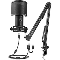 Fifine T683 kondensatormikrofon (sort)