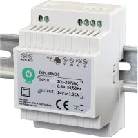 Usorteret LED-strips strømforsyning DIN-skinne DIN30W12 12V