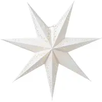 Watt & Veke Vintergatan adventsstjerne 60 cm Hvid