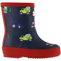 Hunter Gummistøvler - Kids First - Navy/Military Red - - 32 - Gummistøvler