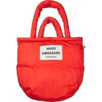 Mads nørgaard Shopper - Light Ripstop Pillow - Fiery Red - - OneSize - Taske