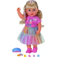 Baby Born Dukke m. Tilbehør - Carla - 43 cm - - OneSize - Dukke