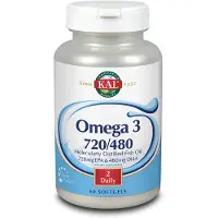 Kal Omega 3 720 480 Essential Fatty Acid Kapsler 60 Enheder
