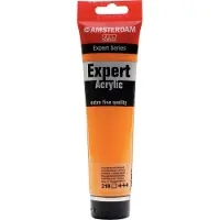 Amsterdam Expert Series Acrylic Tube Transparent Orange 218