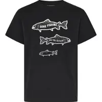 Didriksons Mynta, t-shirt, junior, sort