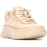 Carmela Carmelatil kvinder. 16252503-BEIGE Træningssko i læder 162525 beige (36), Fast, Blonder, Casual