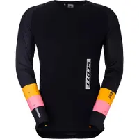SCOTT - MTB tøj - Tuned LS Tee M Black til Unisex - Størrelse XL - Sort