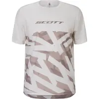 SCOTT - MTB tøj - Vertic LT SS Tee M Cotton White til Unisex - Størrelse S - Hvid