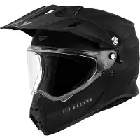 FLY Racing Trekker Solid Fullface-hjelm