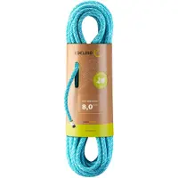 Edelrid - Klatrereb - Guide Assist Eco Dry 8,0 Mm II Icemint til Unisex - Størrelse 20 m - Blå