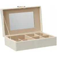 Home Styling Collection smykkeskrin med sløjfe 25 x 7,5 x 15,5 cm