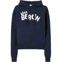 Lala Berlin Sweatshirt 'Hedy' navy / hvid