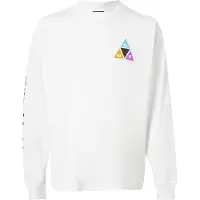 HUF Bluser & t-shirts 'Prism' lyseblå / pink / sort / hvid