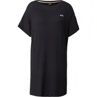 BOSS Natkjole i jersey med stræk og logoprint