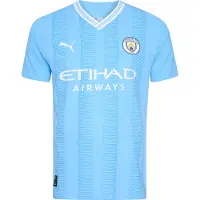 Puma Manchester City Fc Authentic 23/24 Hjem T-shirt Med Korte ærmer