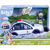 Bluey Figur Af Politibil Med Lys Og Lyd (90451)