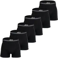 Ellesse Boksershorts 'Ambria' vinrød / sort