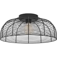 Eglo ROUNDHAM PENDEL E27 Ø450 SORT/BM