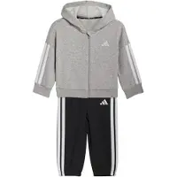 Adidas Træningsdragt grå-meleret / sort / hvid