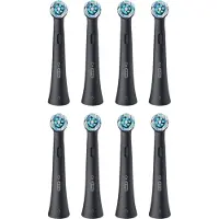 Oral-B iO Series Ultimate Clean Tandbørstehoveder - Sort - 8-pak