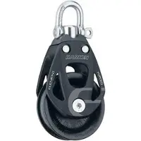 Harken Enkelt Drejehjulsblok 80 Mm